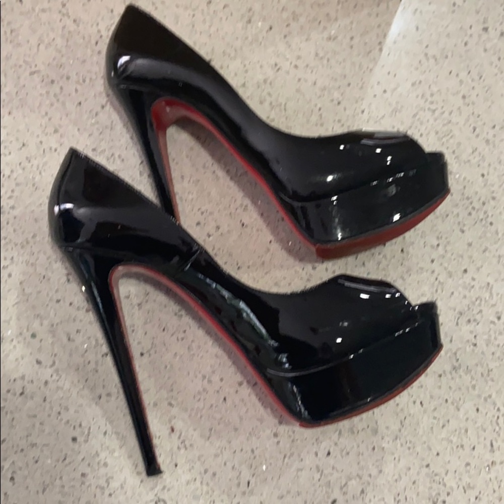 Authentic Christian Louboutin Platform Stilettos - Picture 3 of 7